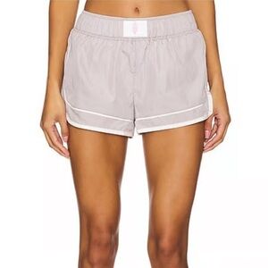 Free People Movement Varsity Blues Running Shorts Small Athletic Windbreaker